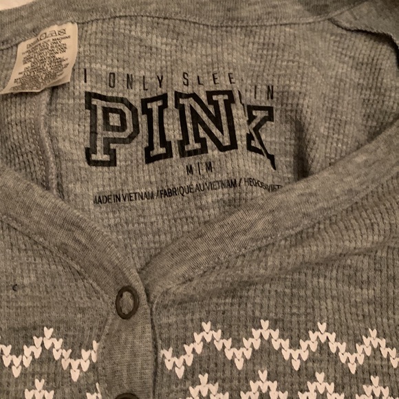 NWOT vs pink holiday onesie 😍 - Picture 3 of 5